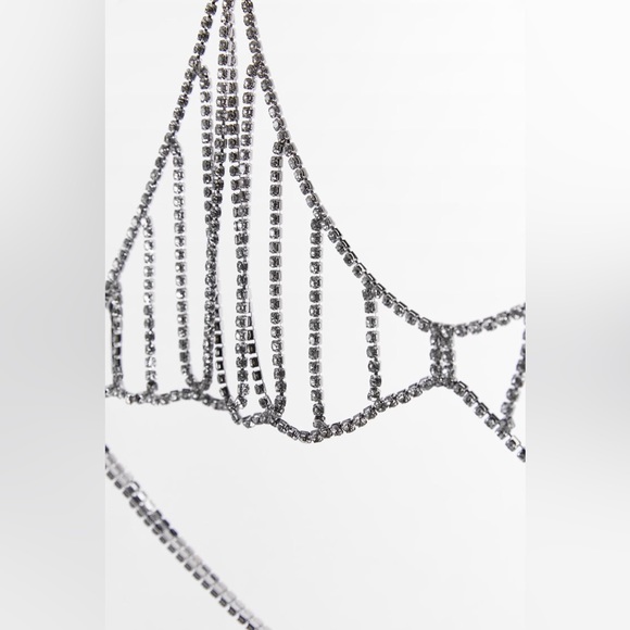Zara 💎 Jewel Bra Size Medium - Picture 7 of 9